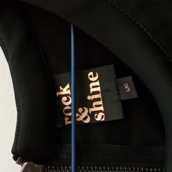 Rock & Shine Black Dress Size Large - Picture 5 of 7